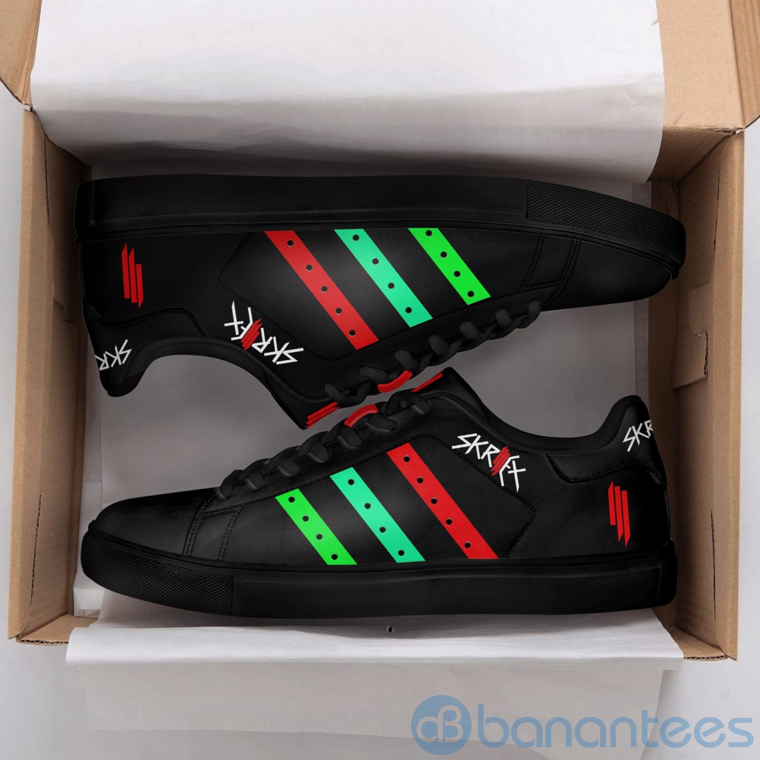 skrillex-colorful-low-top-skate-shoes-1-U495k.jpg Skrillex Colorful Low Top Skate Shoes Product Photo
