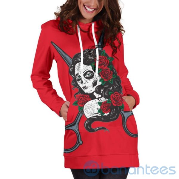 Skull Girl Best Gift For Girl Hoodie Dress For Women Product Photo