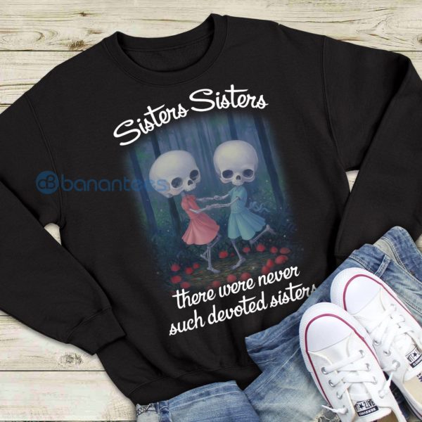 Skull Sisters Graphic Sweatshirt For Men And Women Product Photo