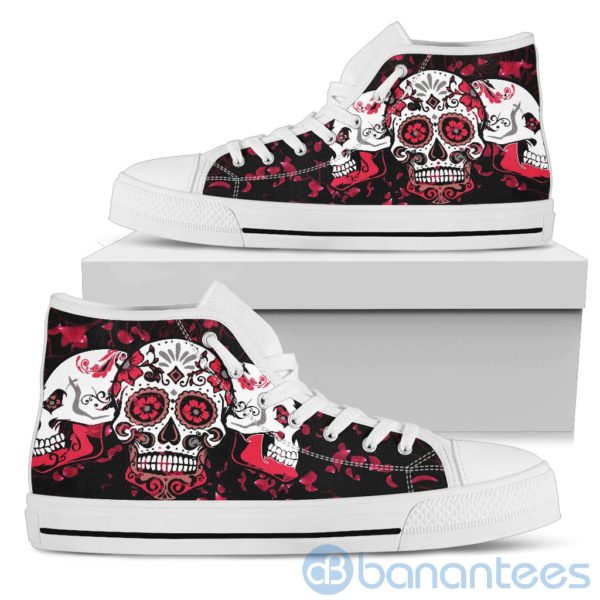Skull Special Design High Top Shoes Product Photo