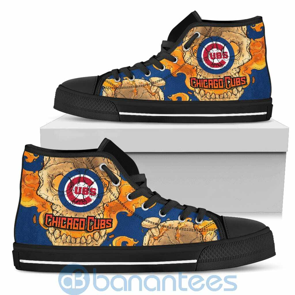skull-style-chicago-cubs-high-top-shoes-3-6nsS3.jpg Skull Style Chicago Cubs High Top Shoes Product Photo