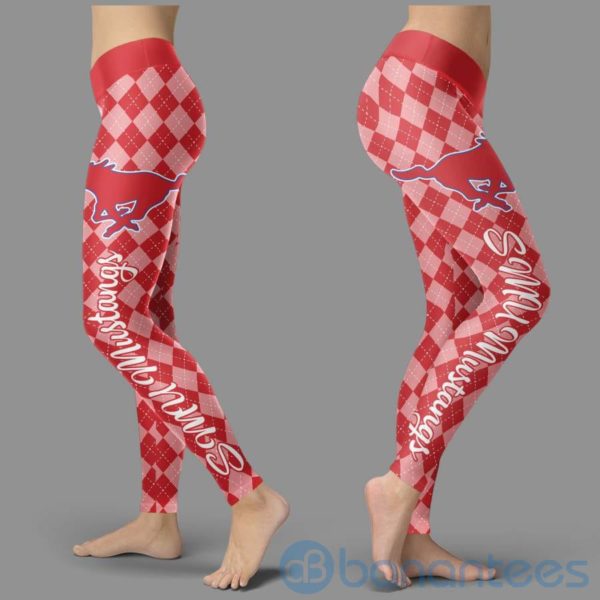 SMU Mustangs Leggings For Women Product Photo