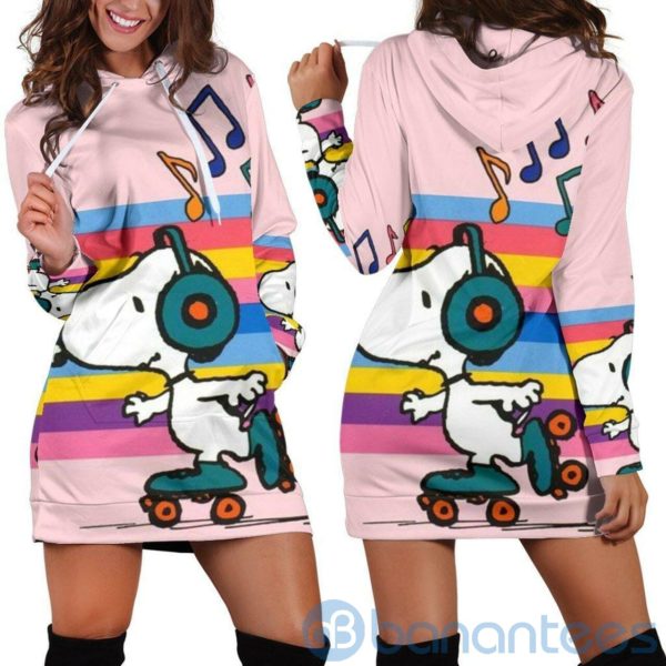 Snoopy Hoodie Dress For Women Product Photo