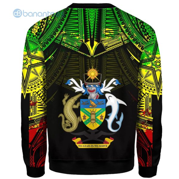 Solomon Islands Polynesian All Over Printed 3D Sweatshirt Product Photo