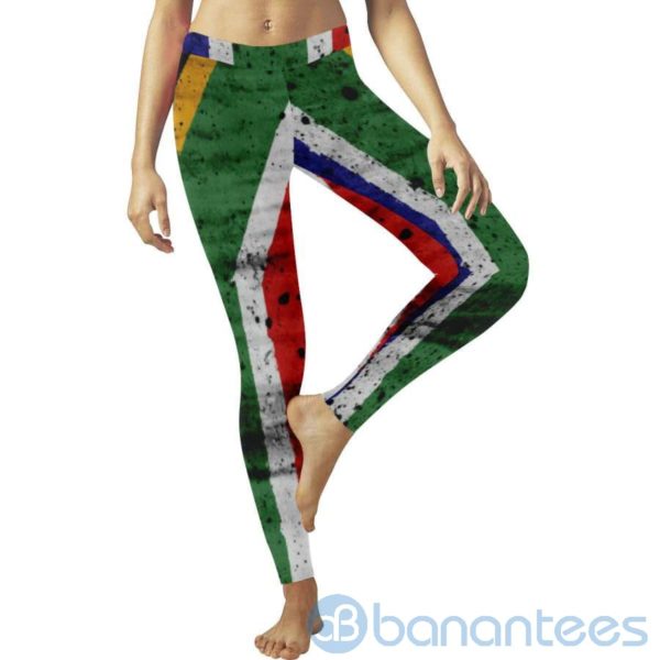 South Africa Flag Leggings For Women Product Photo