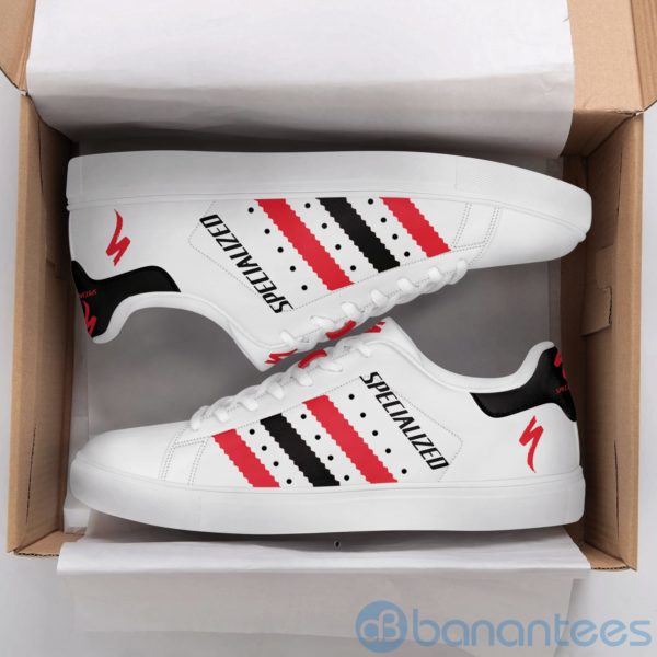 Specialized Bicycle White Low Top Skate Shoes Product Photo