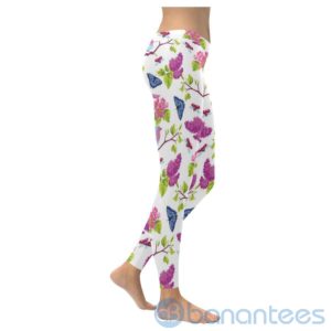 Spring Birdie Butterfly Leggings for Women Product Photo