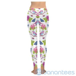 Spring Birdie Butterfly Leggings for Women Product Photo