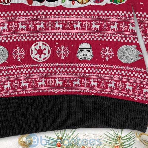 St Louis Cardinals Star Wars Ugly Christmas 3D Sweater Product Photo