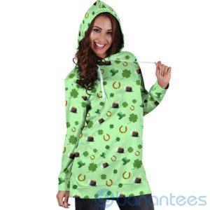 St Patricks Day Irish Hoodie Dress For Women Product Photo