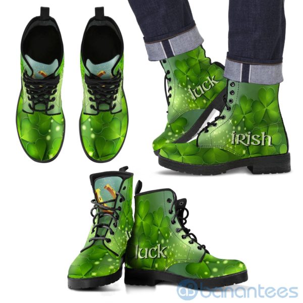 St Patricks Irish Luck Leather Boots Product Photo