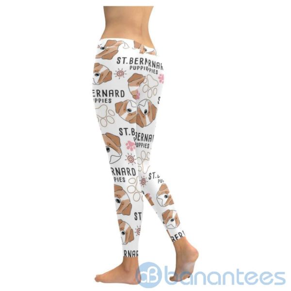 St. Bernard Cute Dog Leggings for Women Product Photo