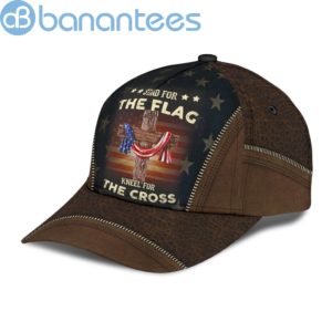 Stand For The Flag Kneel For The Cross Jesus All Over Printed 3D Cap Product Photo