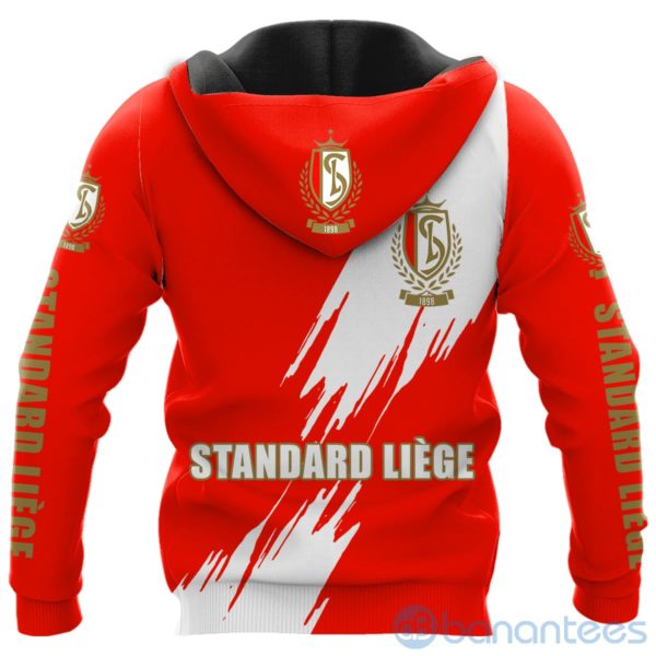 Standard Li?ge Red All Over Printed Hoodies Zip Hoodies Product Photo