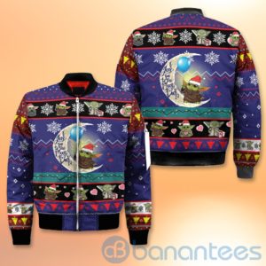 Star wars baby yoda cute Ugly Christmas All Over Printed 3D Shirt Product Photo