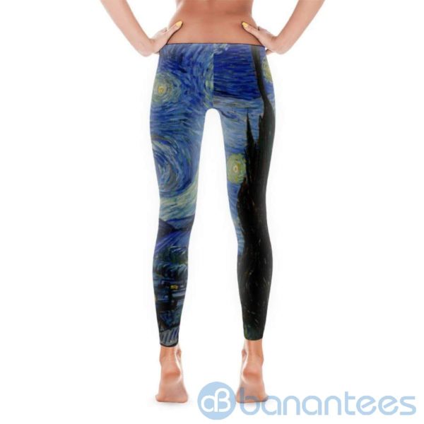 Starry Night Leggings For Women Product Photo