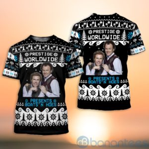 Step Brothers Prestige Worldwide Christmas All Over Printed 3D Shirt Product Photo