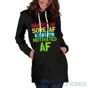 Still Motivated AF Hoodie Dress For Women Product Photo