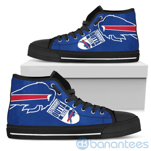 Straight Outta Fans Buffalo Bills High Top Shoes Product Photo