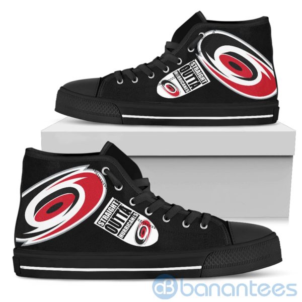 Straight Outta Fans Carolina Hurricanes High Top Shoes Product Photo