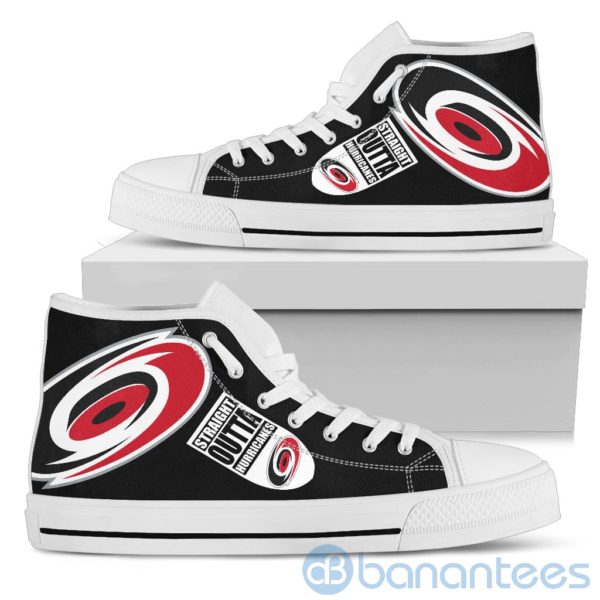 Straight Outta Fans Carolina Hurricanes High Top Shoes Product Photo