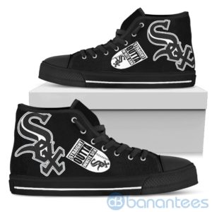 Straight Outta Fans Chicago White Sox High Top Shoes Product Photo