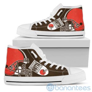 Straight Outta Fans Cleveland Browns High Top Shoes Product Photo