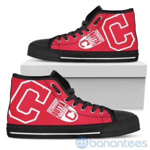 Straight Outta Fans Cleveland Indians High Top Shoes Product Photo