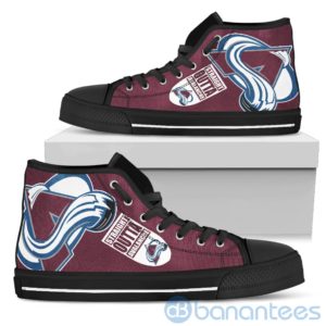 Straight Outta Fans Colorado Avalanche High Top Shoes Product Photo