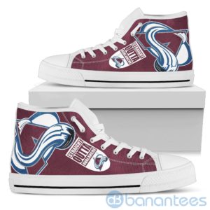 Straight Outta Fans Colorado Avalanche High Top Shoes Product Photo