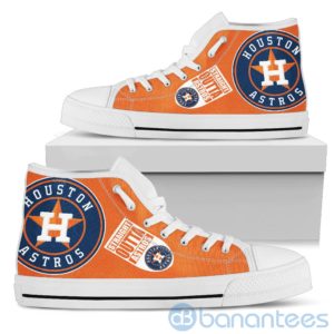 Straight Outta Fans Houston Astros High Top Shoes Product Photo