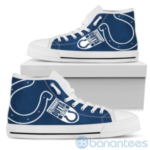 Straight Outta Fans Indianapolis Colts High Top Shoes Product Photo