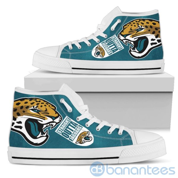 Straight Outta Fans Jacksonville Jaguars High Top Shoes Product Photo