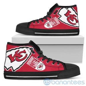 Straight Outta Fans Kansas City Chiefs High Top Shoes Product Photo