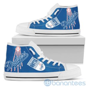Straight Outta Fans Los Angeles Dodgers High Top Shoes Product Photo