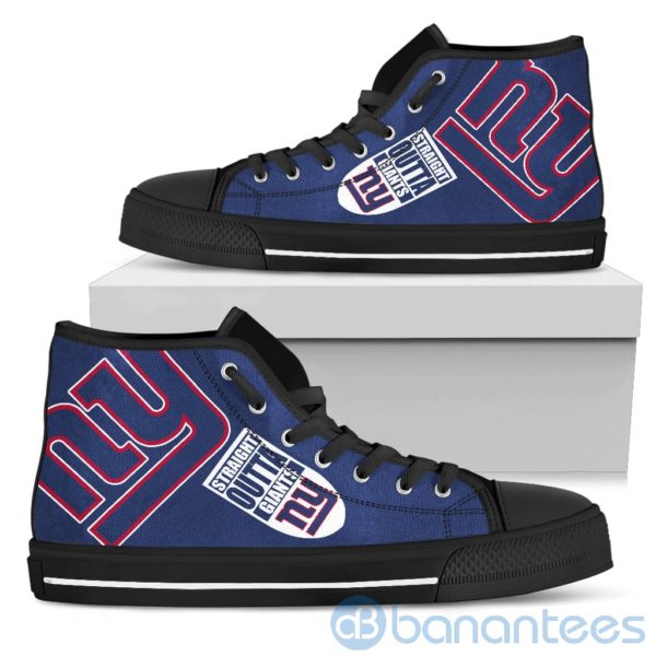 Straight Outta Fans New York Giants High Top Shoes Product Photo