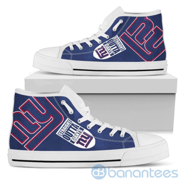 Straight Outta Fans New York Giants High Top Shoes Product Photo