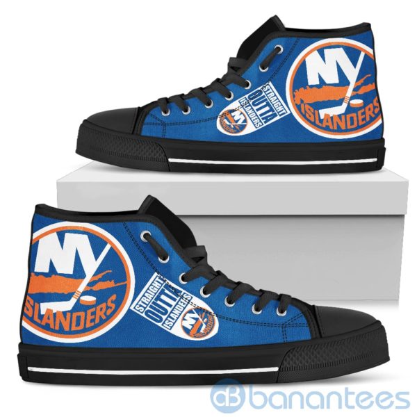 Straight Outta Fans New York Islanders High Top Shoes Product Photo