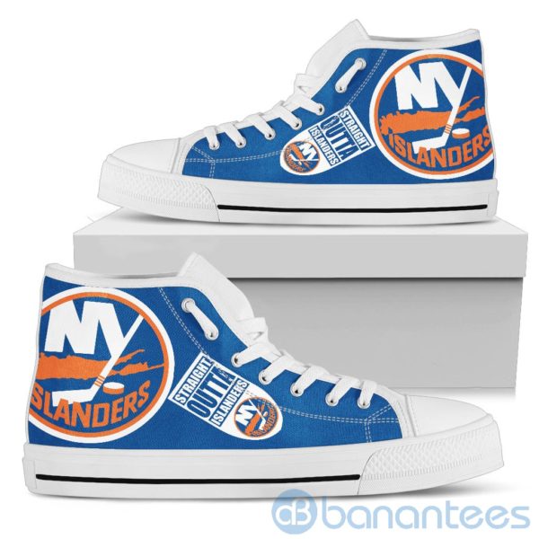 Straight Outta Fans New York Islanders High Top Shoes Product Photo