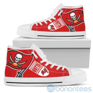 Straight Outta Fans Tampa Bay Buccaneers High Top Shoes Product Photo