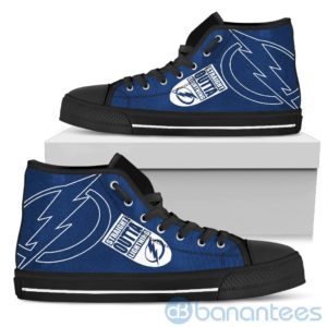 Straight Outta Fans Tampa Bay Lightning High Top Shoes Product Photo