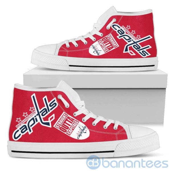Straight Outta Fans Washington Capitals High Top Shoes Product Photo