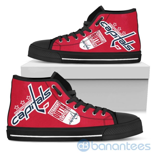 Straight Outta Fans Washington Capitals High Top Shoes Product Photo