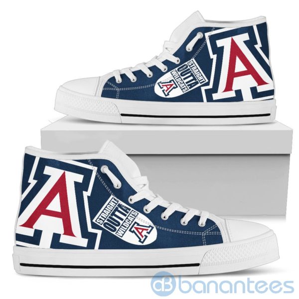 Straight Outta Fans?Arizona Wildcats High Top Shoes Product Photo