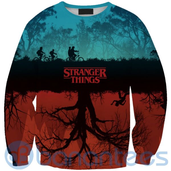 Stranger Things All Over Printed 3D Shirt Product Photo
