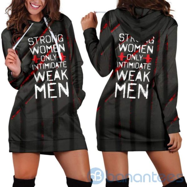 Strong Women Hoodie Dress For Women Product Photo