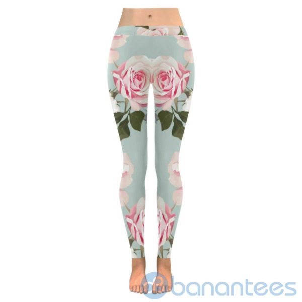 Succulent Rose Leggings For Women Product Photo