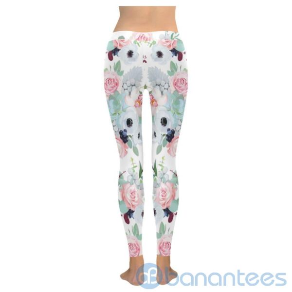 Succulent Rose Sweat Leggings for Women Product Photo