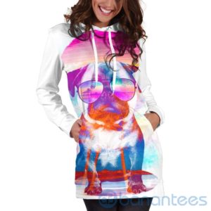 Summer Pug Hoodie Dress For Women Product Photo