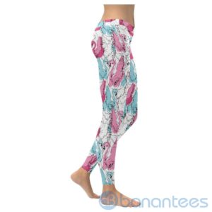 Swan Pink Leggings for Women Product Photo